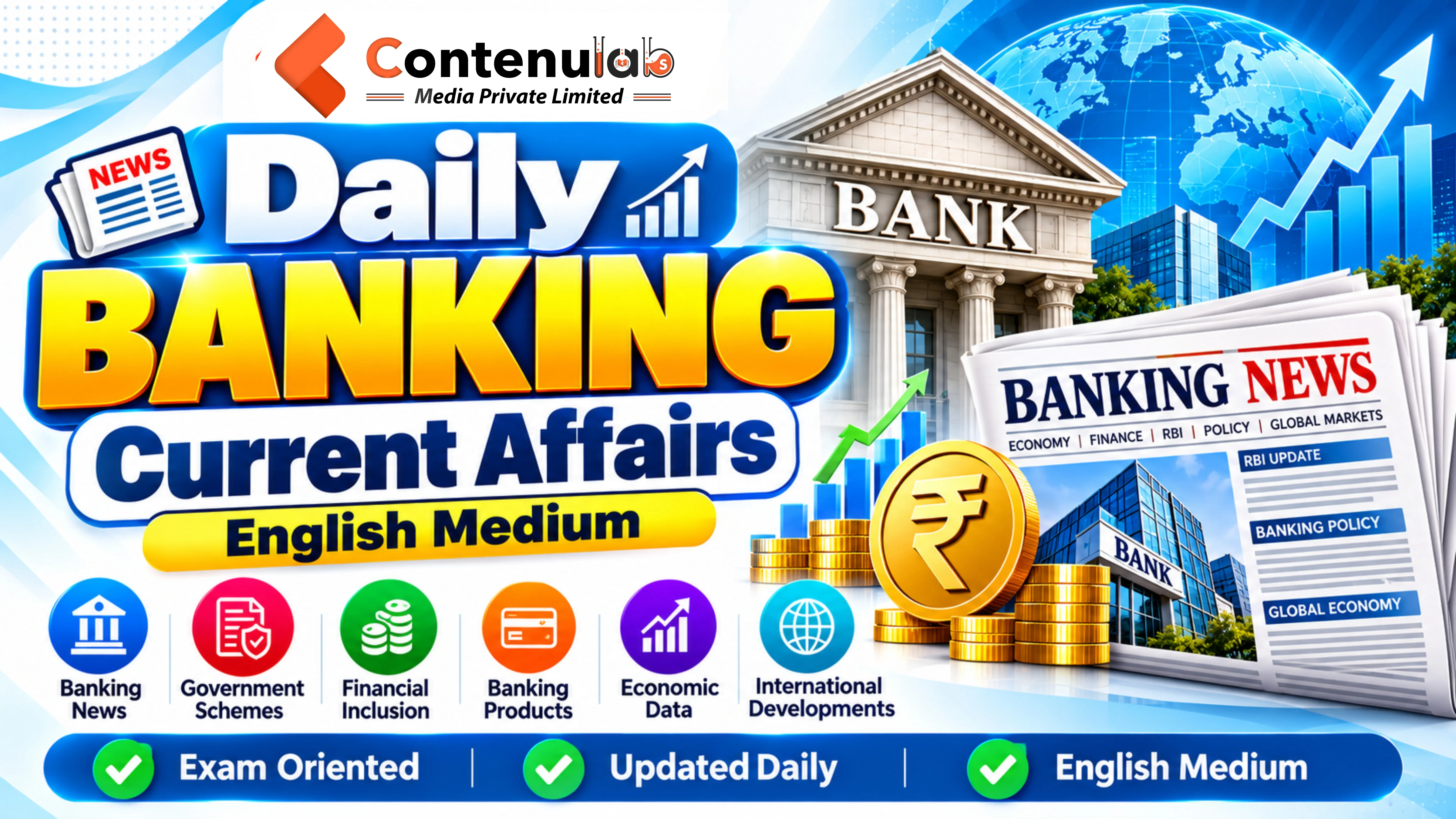 Daily Banking Current Affairs (English Medium) - Exam-Oriented Study Material